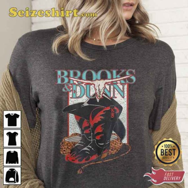 Brooks Dunn Reboot 2023 Tour Shirt