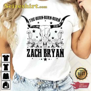 Bull Skull Zach Bryan Tour 2023 Shirt
