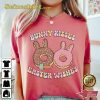 Bunny Kisses Easter Wishes Family Easter T-Shirt