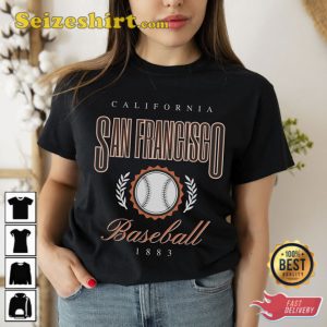 California San Francisco Baseball Vintage Unisex T-Shirt