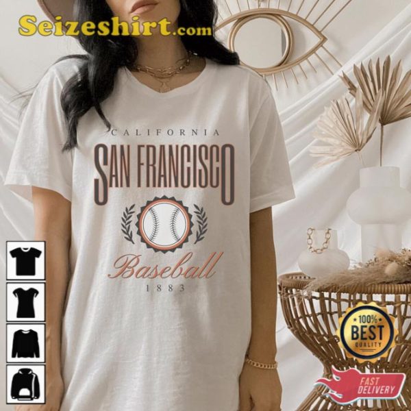 California San Francisco Baseball Vintage Unisex T-Shirt