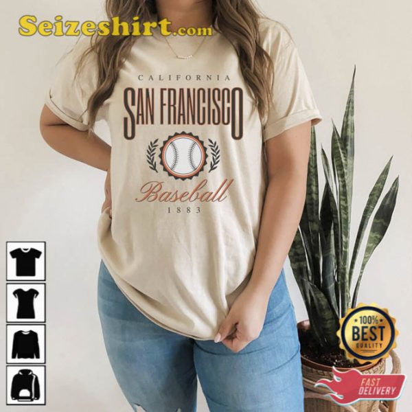 California San Francisco Baseball Vintage Unisex T-Shirt