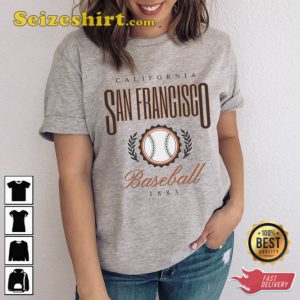 California San Francisco Baseball Vintage Unisex T-Shirt