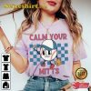 Calm Your Mitts Baseball Mama Funny Cute Unisex T-Shirt