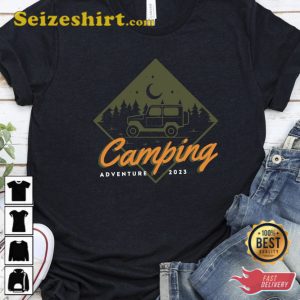 Camping Adventure 2023 Unisex T-Shirt Gift For Enthusiasts