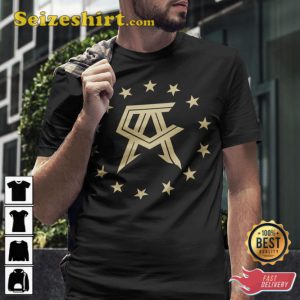 Canelo Alvarez Gold Stars Boxing Legend Unisex T-Shirt