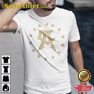 Canelo Alvarez Gold Stars Boxing Legend Unisex T-Shirt
