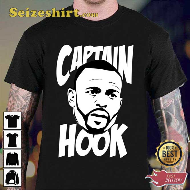 Captain Hook Roy Jones Jr White Text Unisex T-Shirt