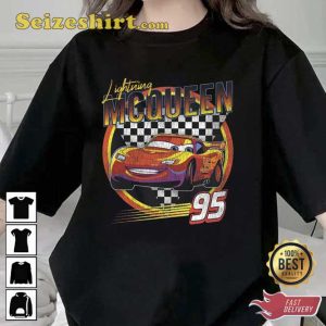 Cars Lightning McQueen Vintage Race T Shirt
