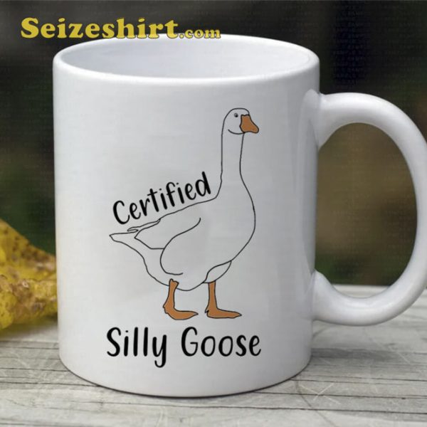 Certified Silly Goose Funny Pet Coffee Mug