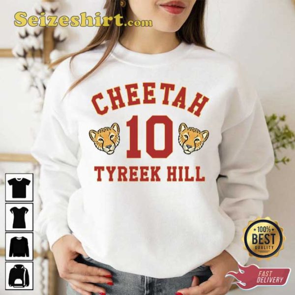 Cheetah Tyreek Hill 10 Trending Unisex Sweatshirt