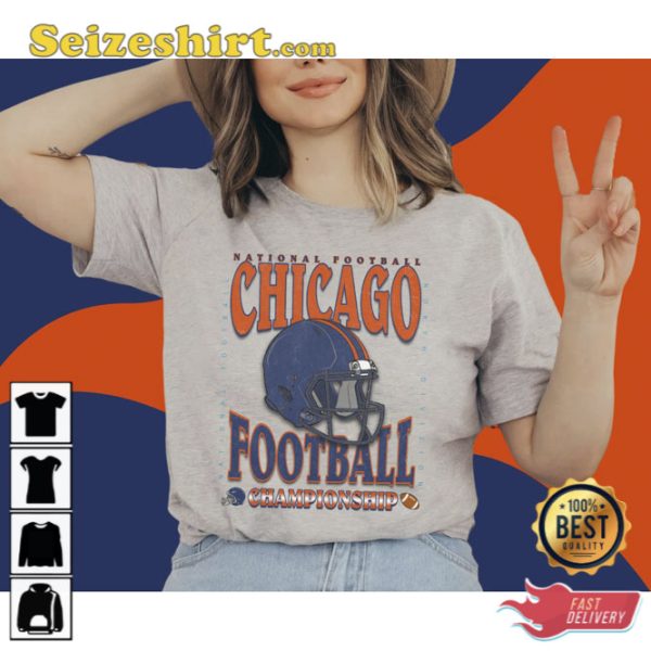 Chicago Football Championship Sweatshirt Gift for Fan