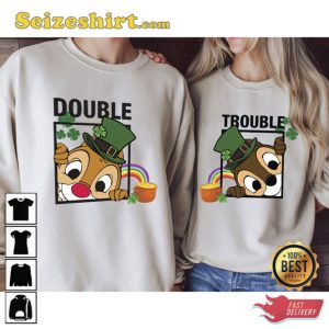 Chip And Dale St Patrick Day Sweatshirt Couple Gift