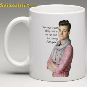Chris Colfer Mug Courage Is One Thing That No One Can Ever Take Away From You