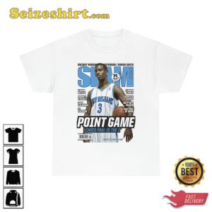 Chris Paul T-Shirt Slam Magazine Charlotte Hornets Basketball