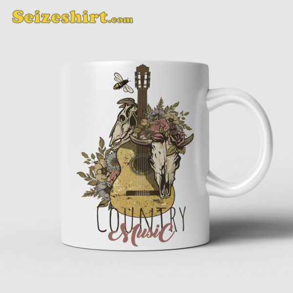 Country Music Coffee Mug Western Theme