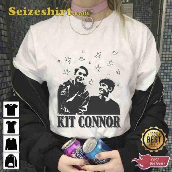 Couple Heartstopper Kit Connor Joe Locke Art Unisex T-Shirt