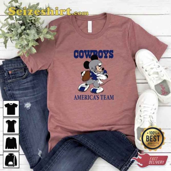 Cowboys Dallas Americas Team T-Shirt