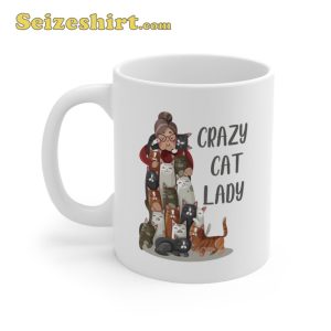 Crazy Cat Lady For Lovers Kitchen Ware Mug