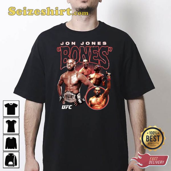 Crew X UFC Jon Jones Vintage T-Shirt