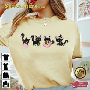 Cute Black Cats Lover Easter Unisex Shirt