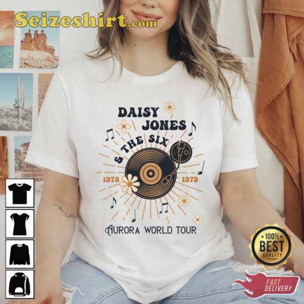Daisy Jones And The Six Book Concert Tshirt