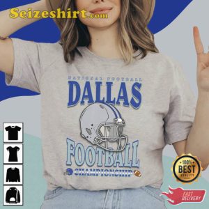 Dallas Football T-Shirt Texas Loner Star State
