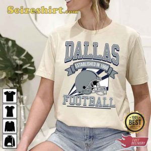 Dallas Football Team Vintage Graphic Sweatshirt