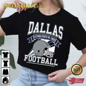 Dallas Football Team Vintage Graphic Sweatshirt