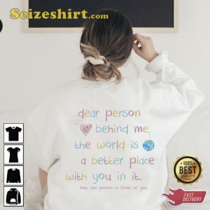 Dear Person Behind Me Unisex Hoodie