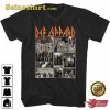 Def Leppard Collage Black Adult T-Shirt