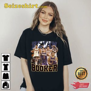 Devin Booker Vintage 90s Basketball Fan Shirt