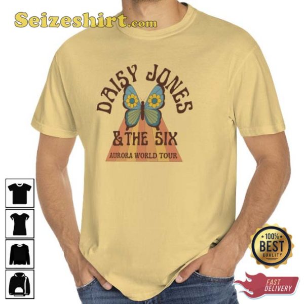 The Six Band Buterfly Tee Shirt