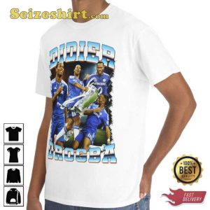 Dider Drogba Bootleg Vintage Football T-Shirt