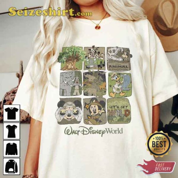 Disney Animal Kingdom Mickey And Friends T-shirt