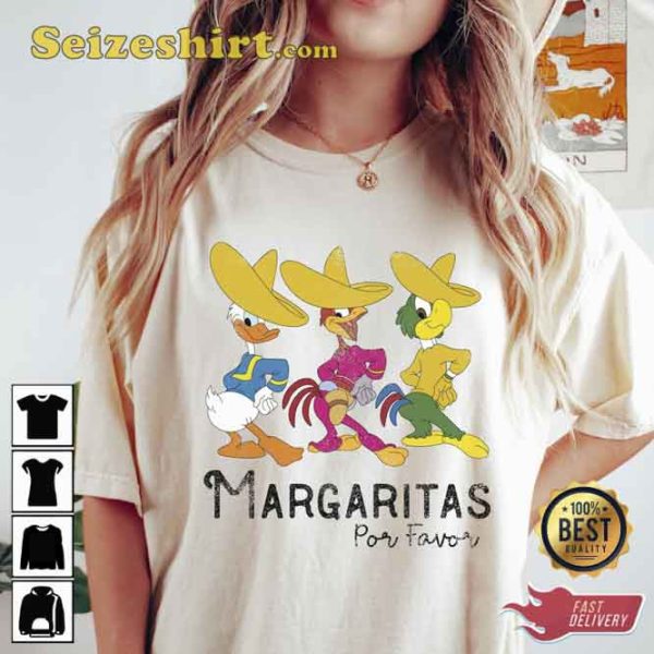 Disney Margaritas For Favor Vintage Unisex Shirt