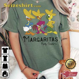 Disney Margaritas For Favor Vintage Unisex Shirt