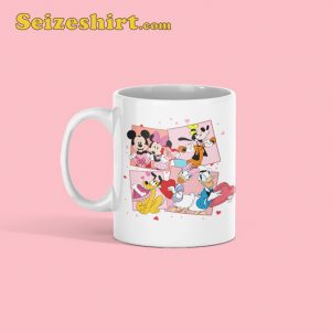 Disney Micky And Friends Gift For Valentines Day Ceramic Mug