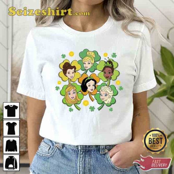 Disney Princess St Patricks Day T-Shirt