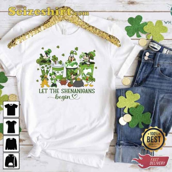 Disney St Patrick’s Day Shamrock Mickey T-Shirts