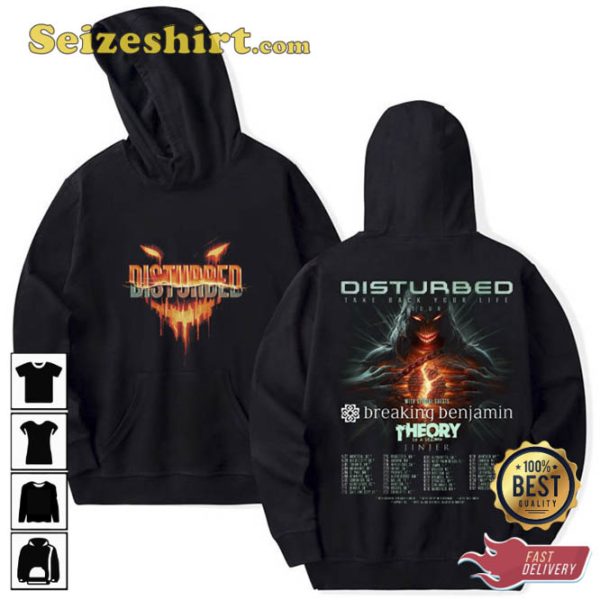 Disturbed Take Back Your Life Tour Hoodie