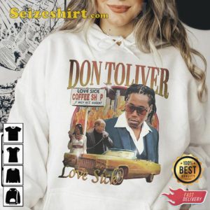 Don Toliver Love Sick Vintage Bootleg Sweatshirt Gift For Fan