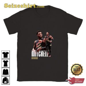 Donovan Mitchell Cleveland Cavaliers Graphic Tee Shirt