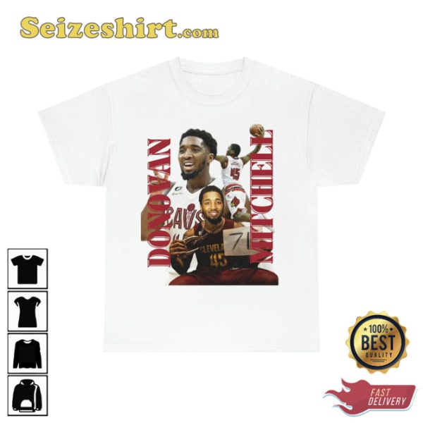 Donovan Mitchell Cleveland Cavaliers Style T Shirt