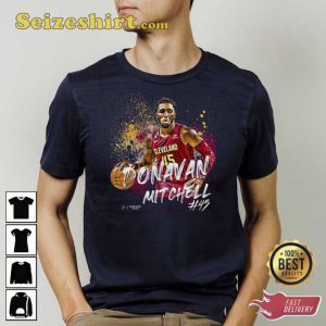 Donovan Mitchell Cleveland Cavaliers Unisex T-shirt