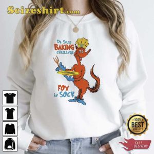 Dr Seuss Baking Challenge Fox In Socks Shirt
