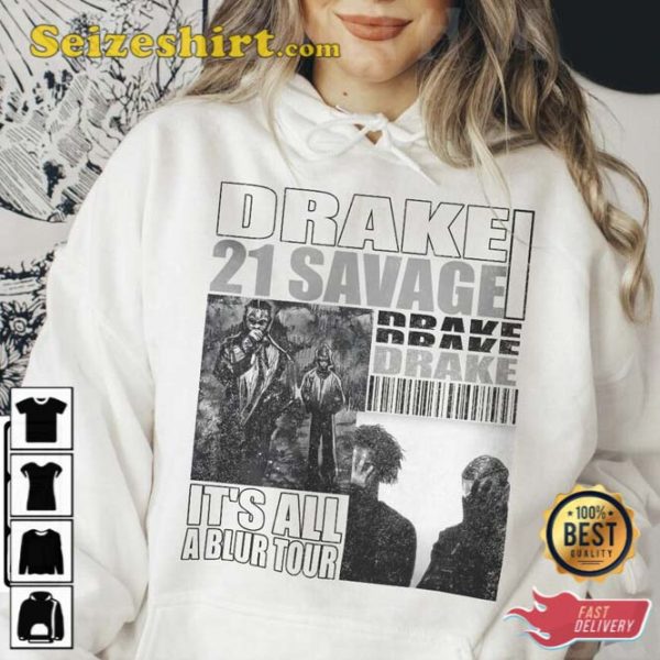 Drake Vintage 90s Its All A Blur Her Loss Shirt