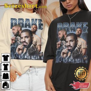 Drake Vintage 90s Retro Graphic Tee Rap Unisex Shirt