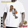Draw Chibi Russell Westbrook Basketball Unisex T-Shirt