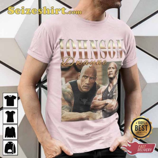 Dwayne Johnson The Rock Fan Crewneck Unisex T-shirt